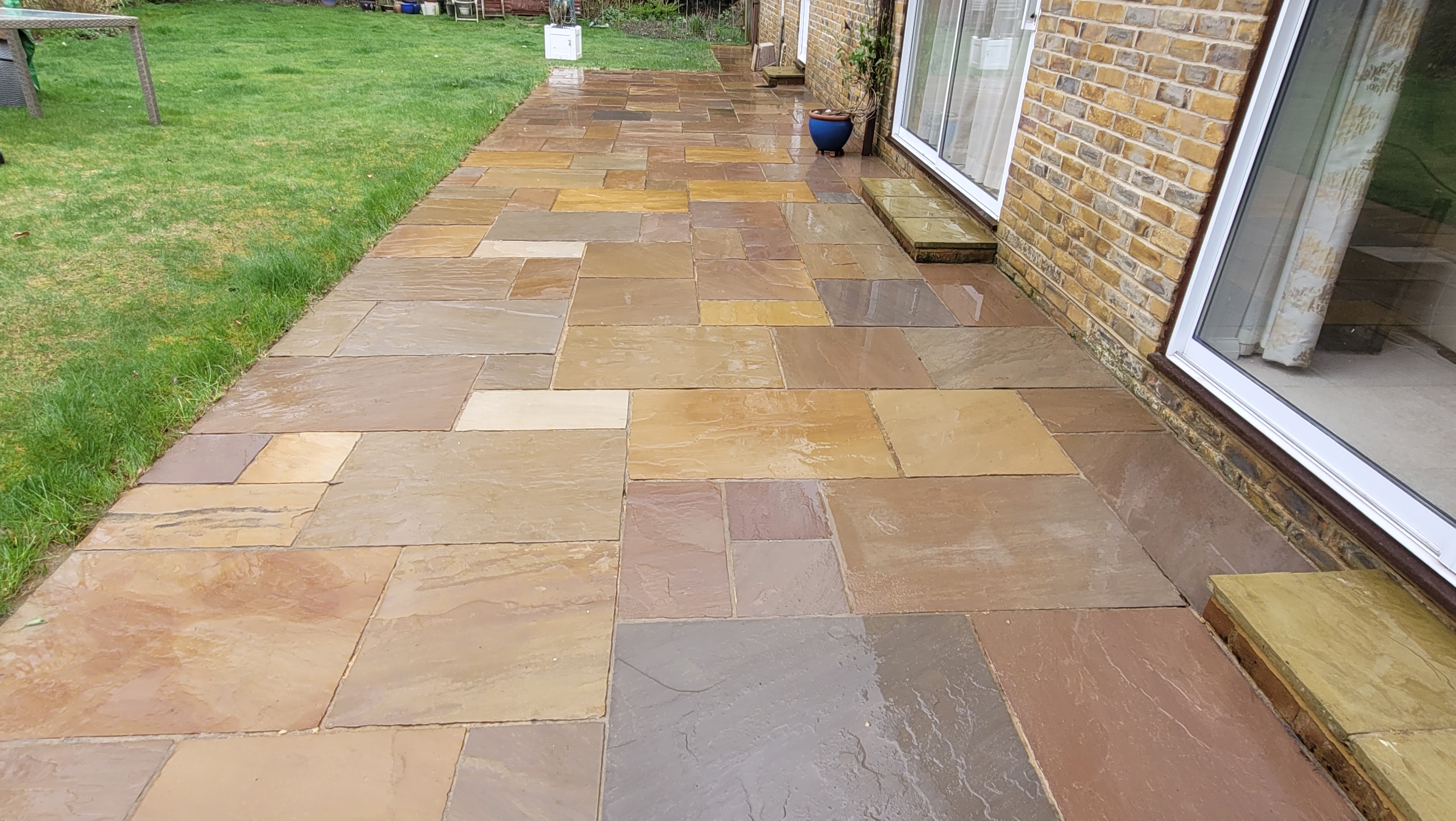 Sandstone Patio Cleaning Service The Jet Wash Fella 6