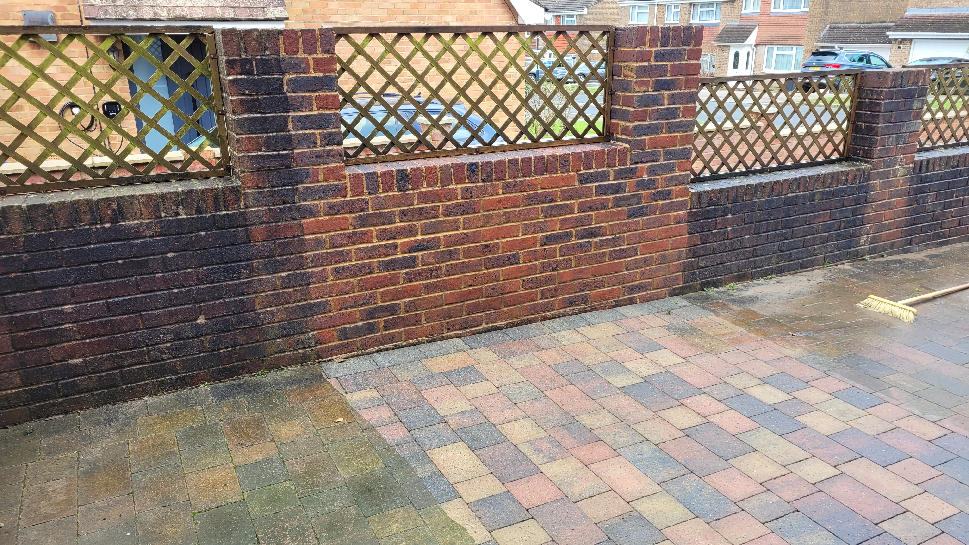 The Jet Wash Fella, Driveway, Brick Wall, Patio Cleaning Crawley Down 13
